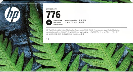 HP 776B 1L Photo Black Ink Cartridge