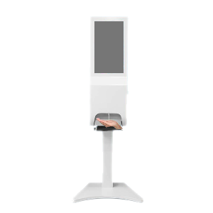 Information Kiosk 21.5inch With Automatic Hand Sanitizer