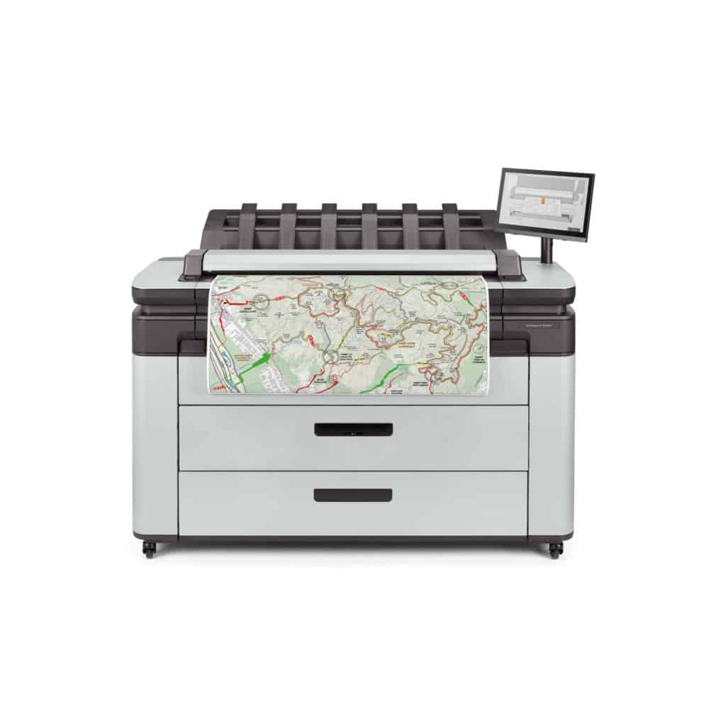 HP DesignJet XL 3600dr 36-in Multifunction Printer With PostScript/PDF