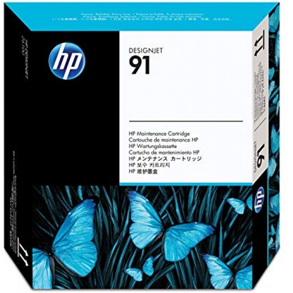 HP 91 Maintenance Cartridge Maintenance Cartridge Used With The  DesignJet Z6100 Photo Printers.