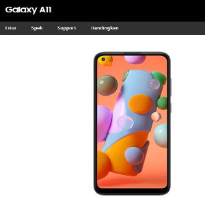 Smartphone Galaxy A11 Black